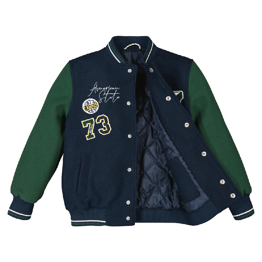 laredoute Jacke im College-Style marine/grün LA REDOUTE COLLECTIONS Meist gekauft