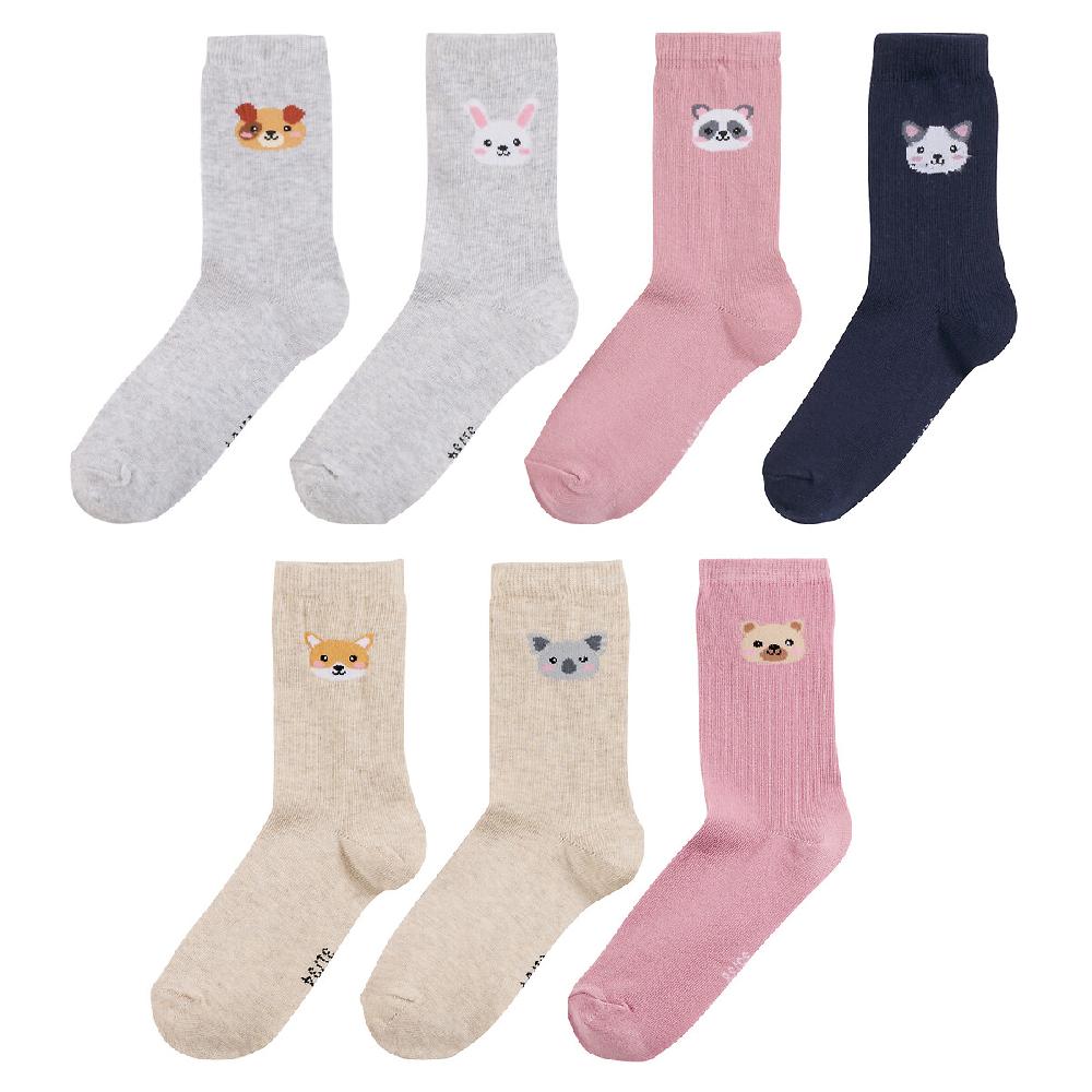 laredoute 7er-Pack Socken Tiermotive bunt LA REDOUTE COLLECTIONS Fabrikpreis