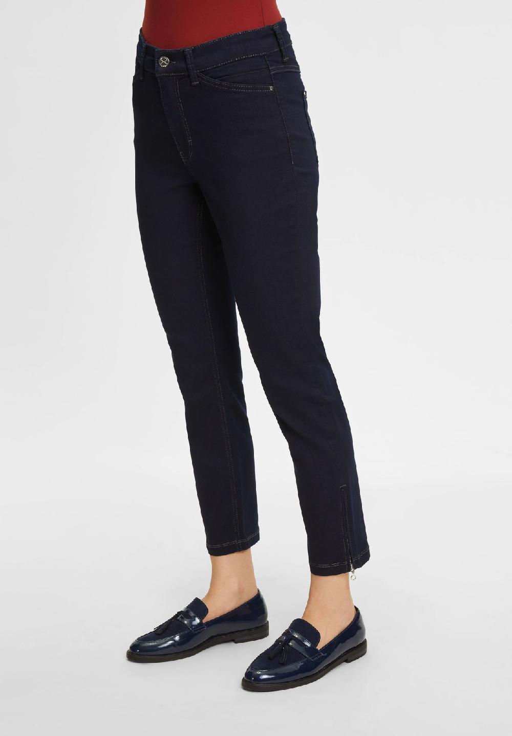 MAC Jeanshose Straight Mid Waist für Damen Heißer Verkauf
