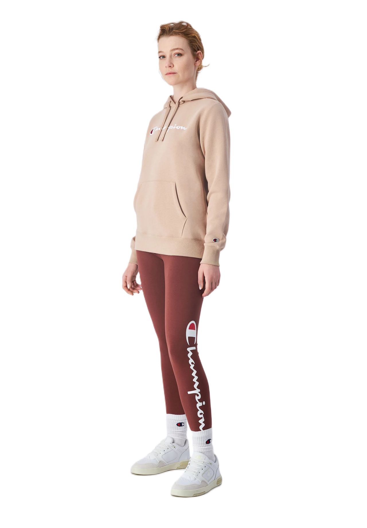 Champion® Hoodie "Icons" Logo-Stickerei für Damen Letzte 2 Tage