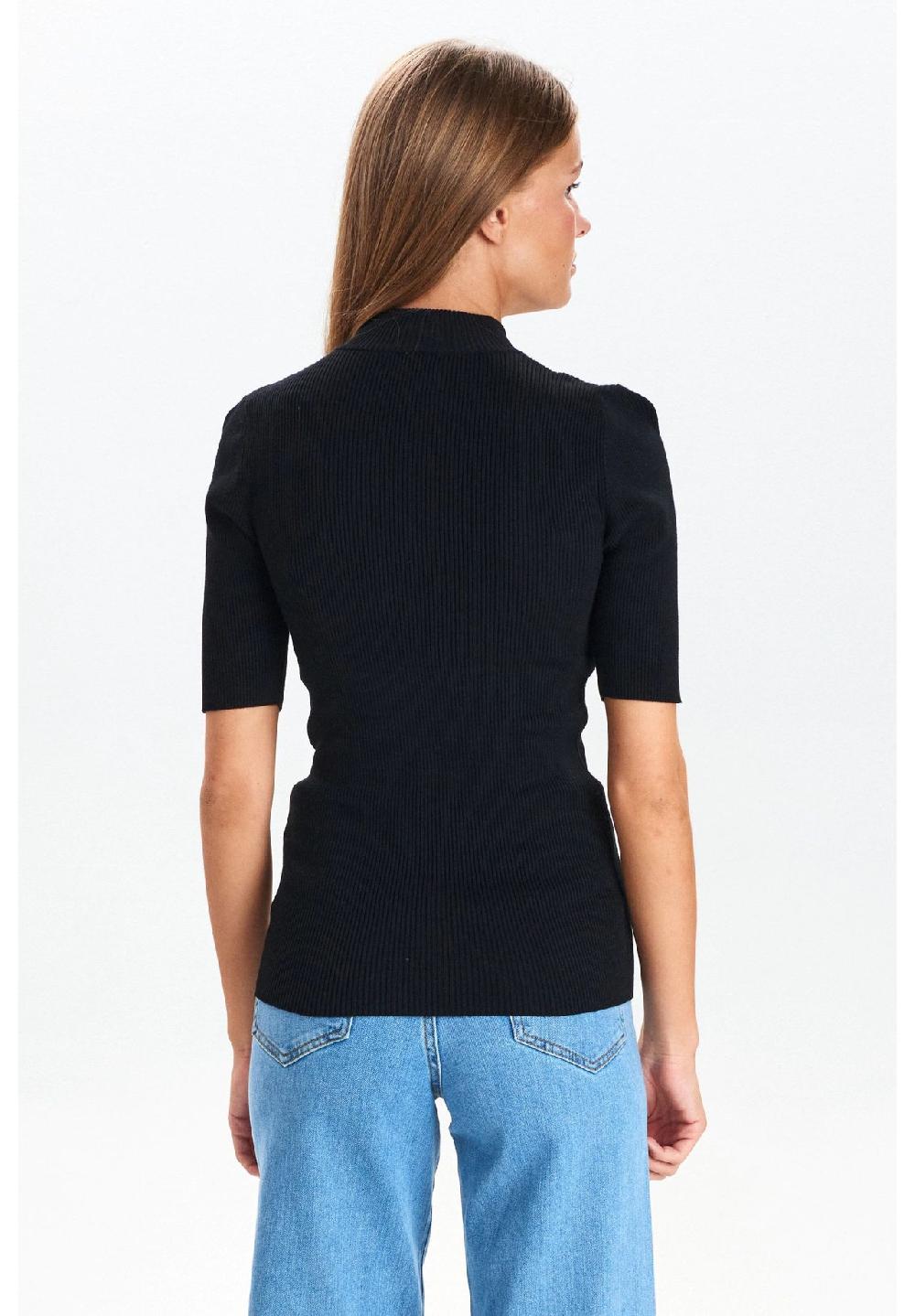 Nümph T-Shirt Rippstruktur Halbarm für Damen Bis zu 65% Rabatt