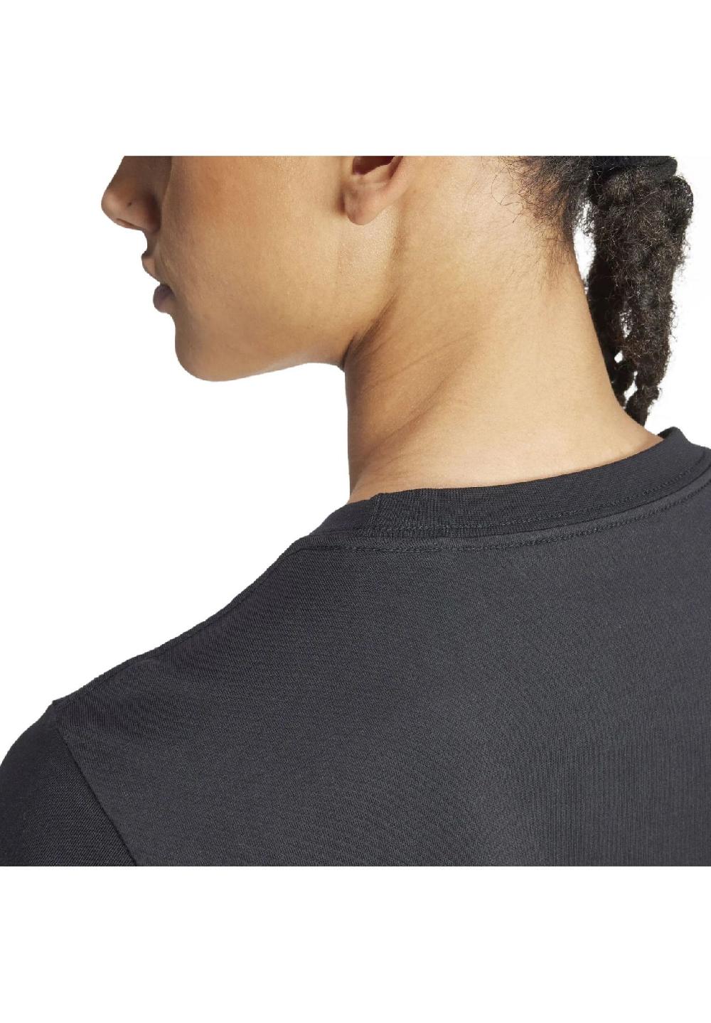 adidas T-Shirt Baumwolle Logo-Print für Damen Nur für heute