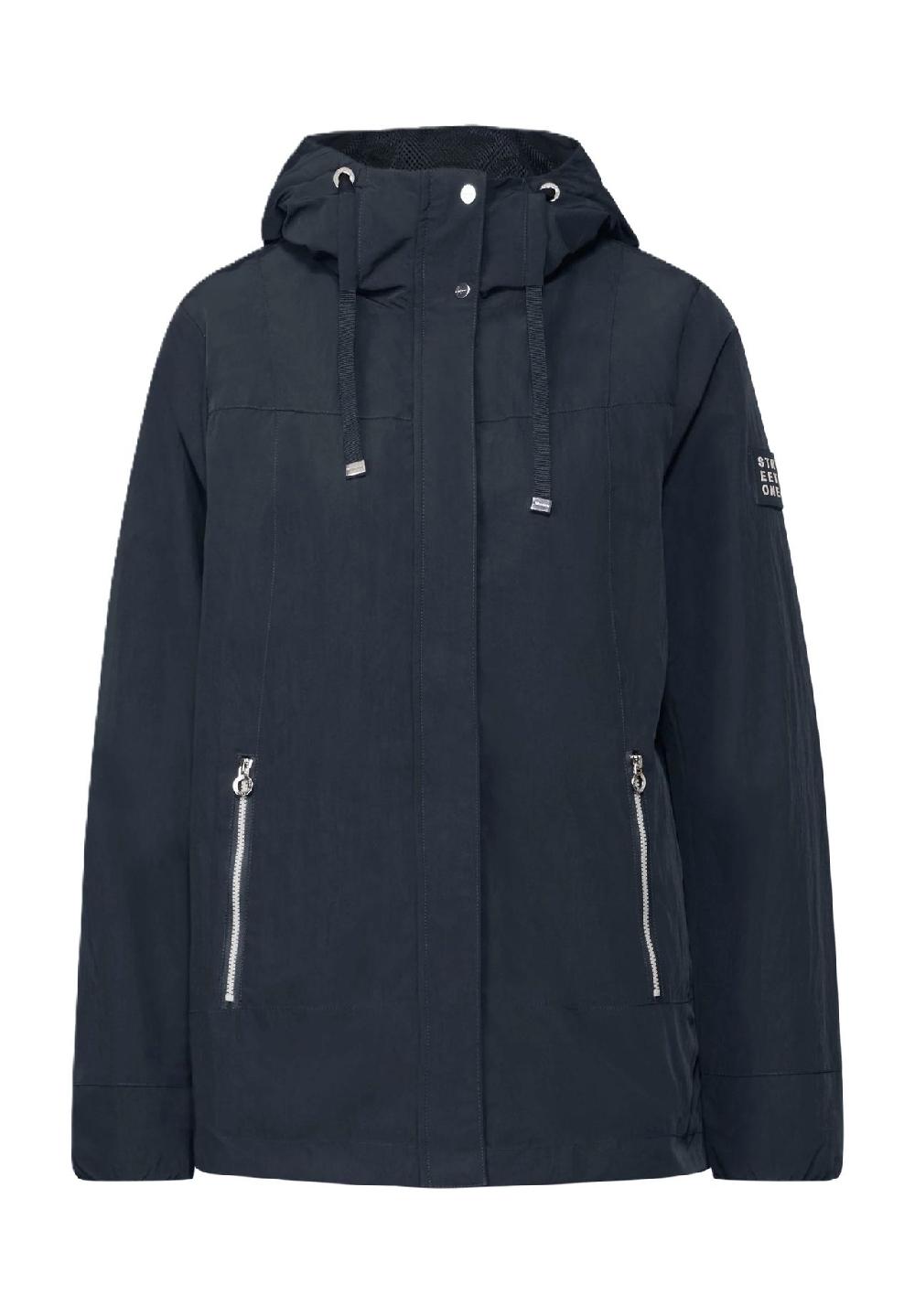 Street One Windbreaker verdeckter Reißverschluss Patch für Damen Discount Store für neue Produkte