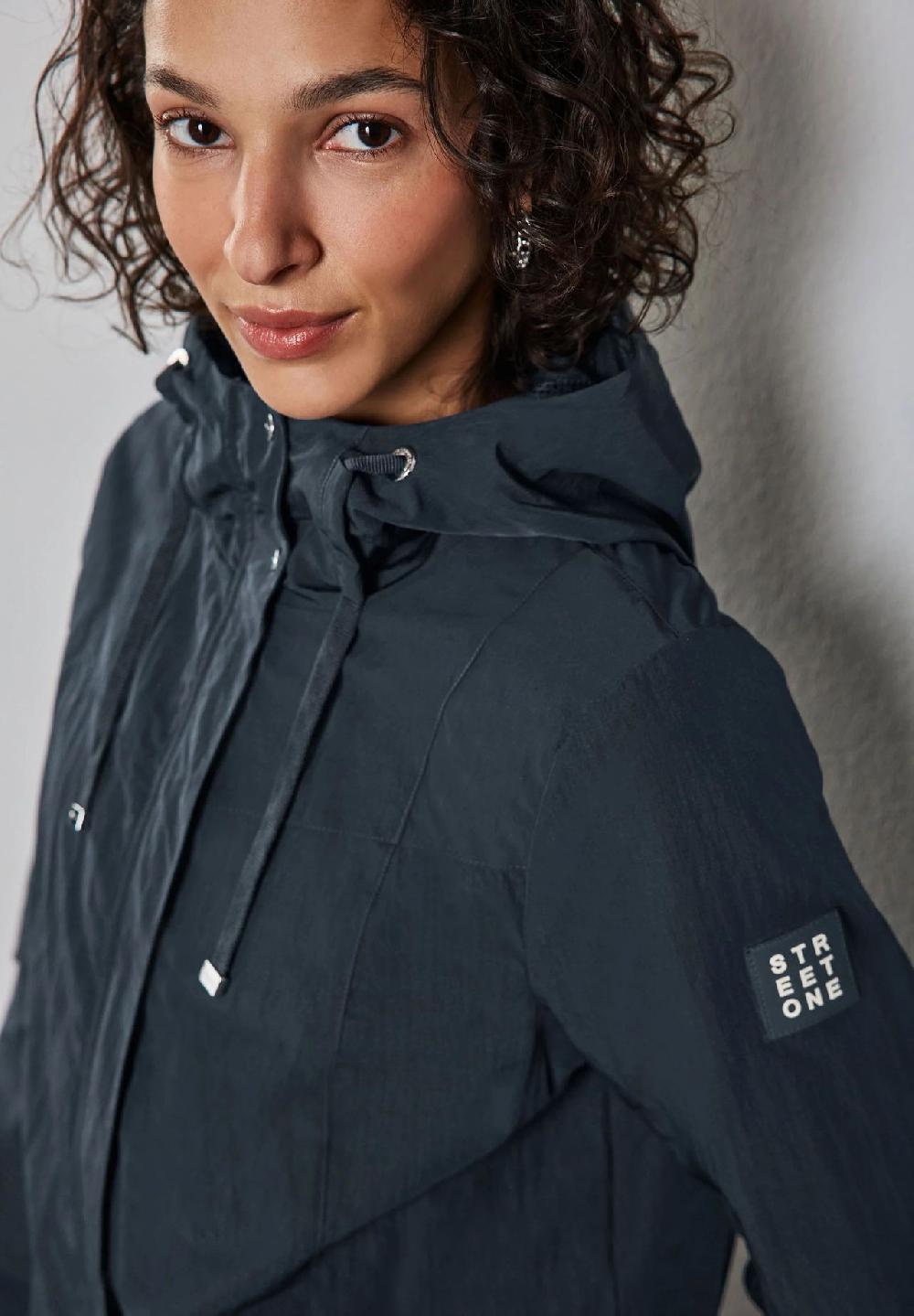 Street One Windbreaker verdeckter Reißverschluss Patch für Damen Discount Store für neue Produkte