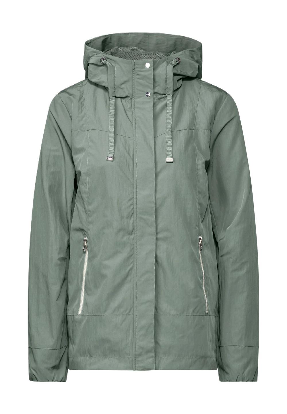 Street One Windbreaker verdeckter Reißverschluss Patch für Damen Nur noch ein Tag übrig