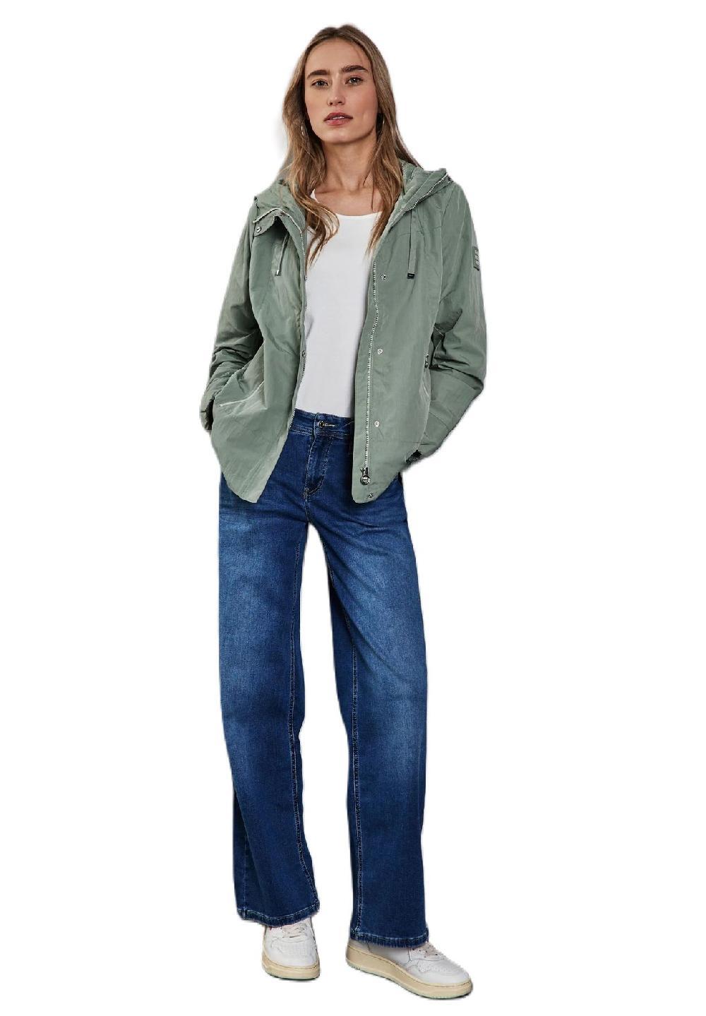 Street One Windbreaker verdeckter Reißverschluss Patch für Damen Nur noch ein Tag übrig