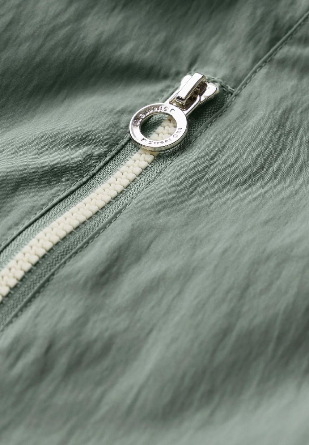 Street One Windbreaker verdeckter Reißverschluss Patch für Damen Nur noch ein Tag übrig