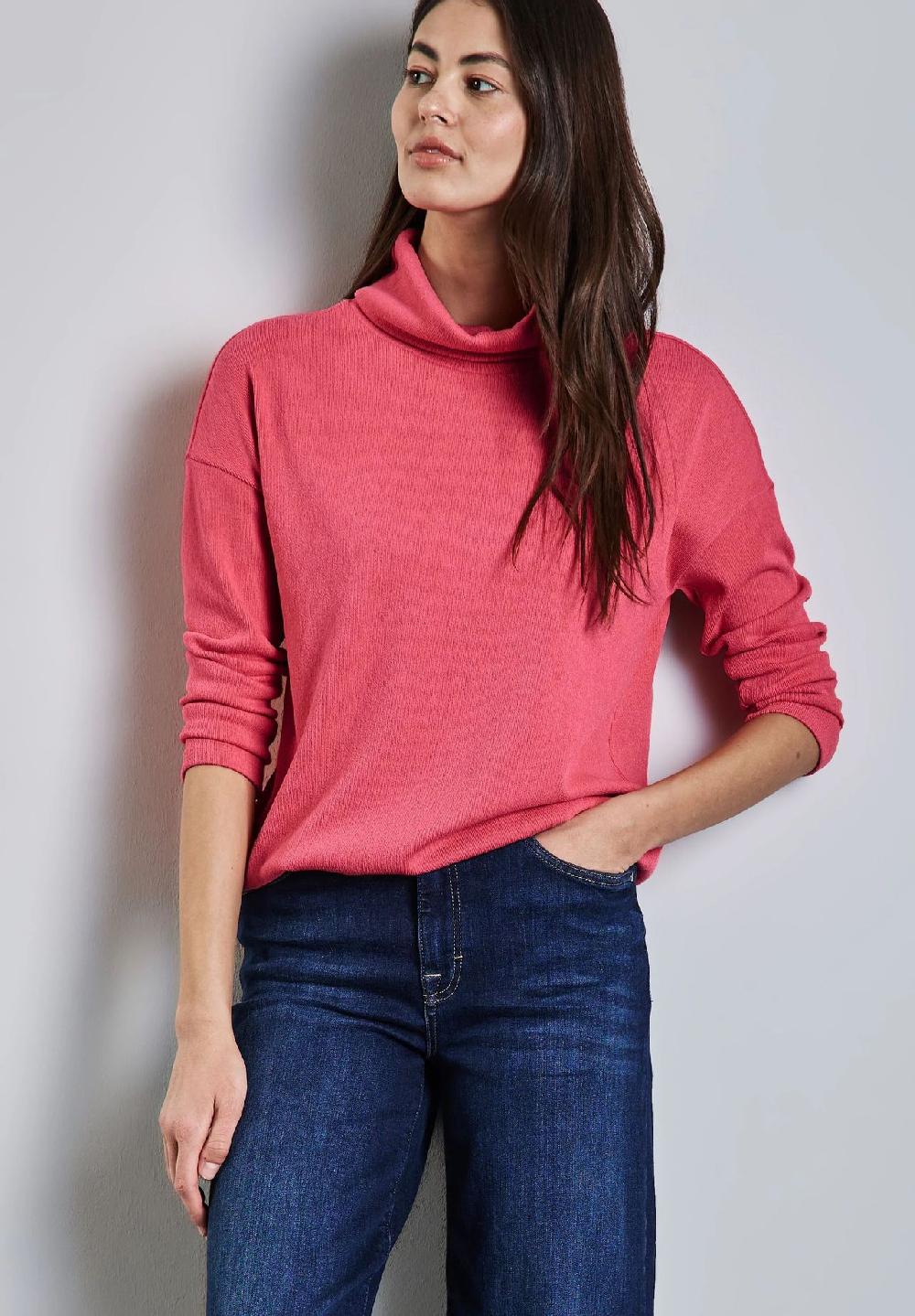 Street One Sweatshirt überschnittene Schultern für Damen Kostenloser Versand international