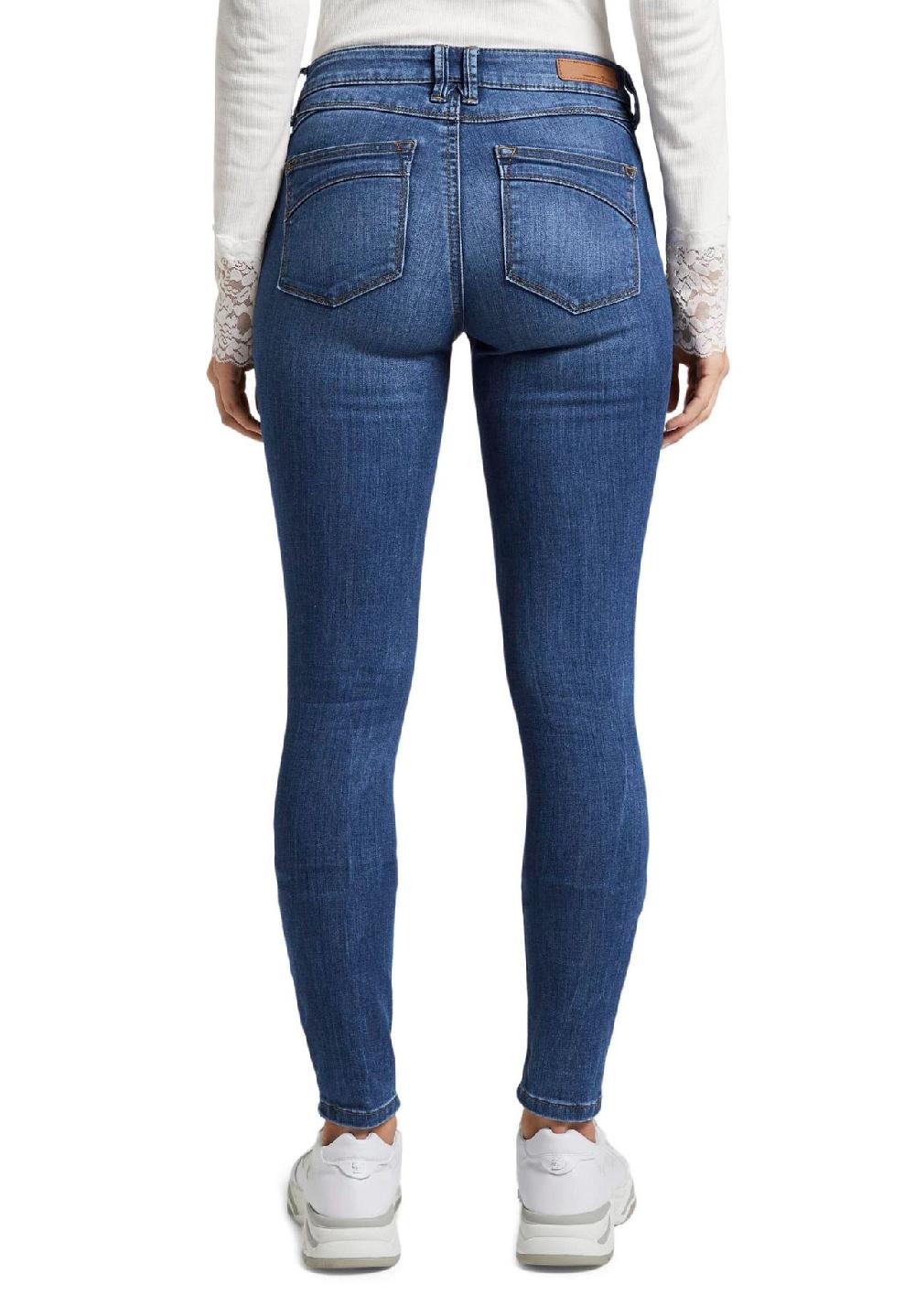 DENIM TOM TAILOR Jona Jeans Extra Skinny-Fit 5-Pocket-Style für Damen Rabatte dieses Monats