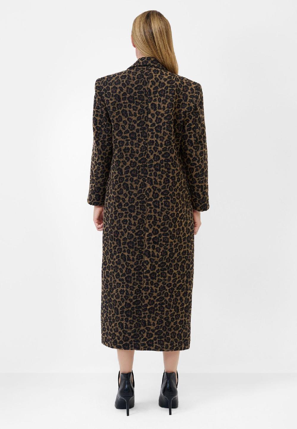 RICANO Damen Mantel Fabiana mit Leopardenmuster Flash Sale