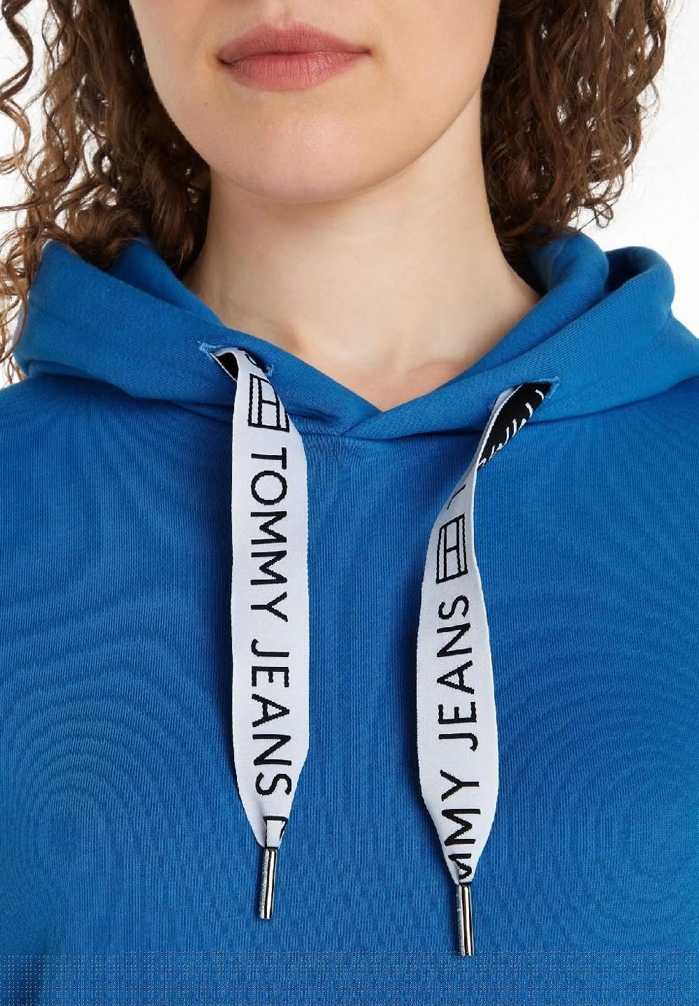 TOMMY Jeans Hoodie Tunnelzug Kapuze für Damen Saisonschlussverkauf