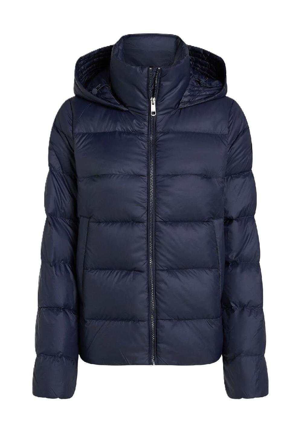 TOMMY HILFIGER Steppjacke Stehkragen Logo-Patch für Damen Black Friday