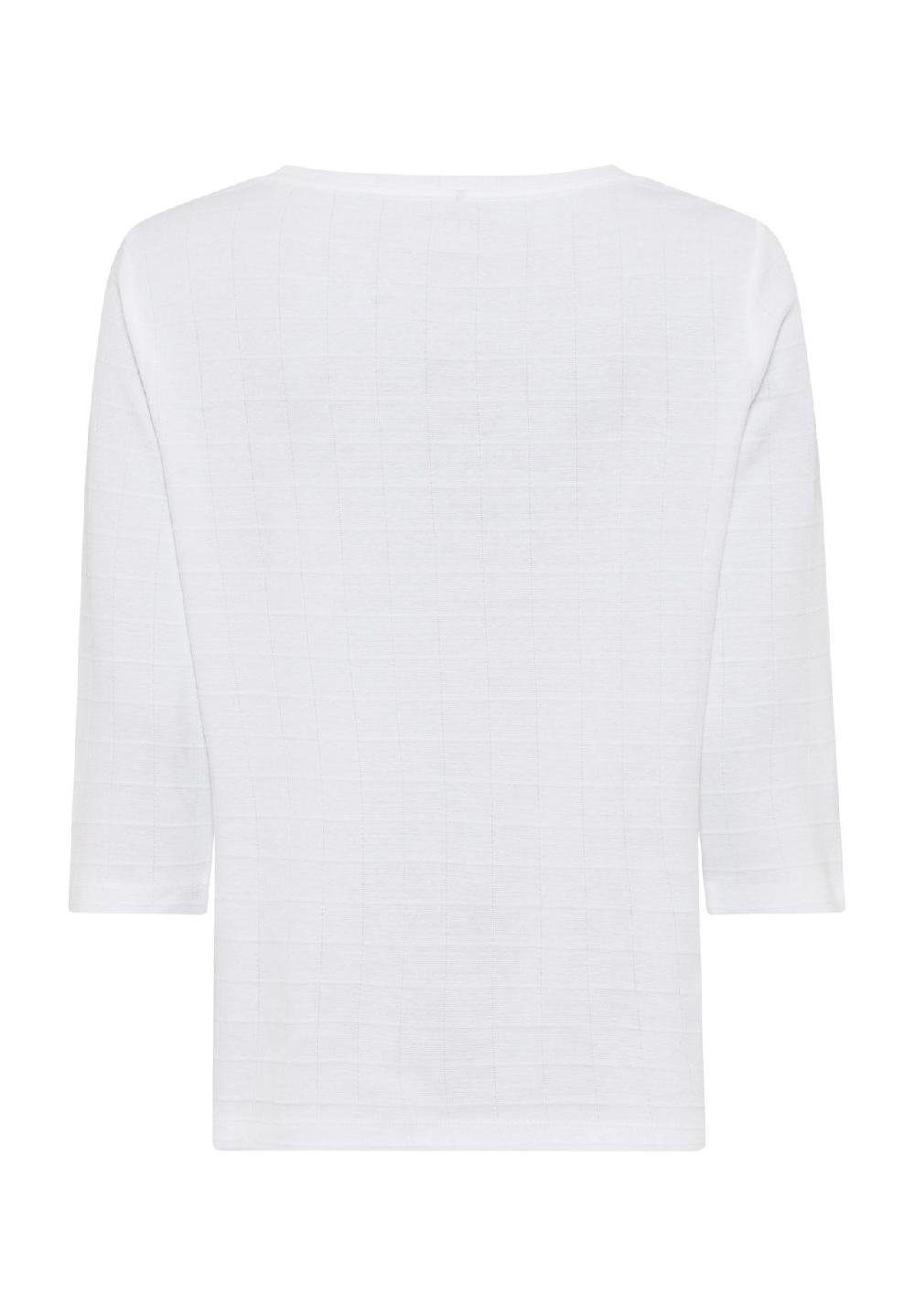 olsen T-Shirt 3/4-Arm Rundhals für Damen Heißer Verkauf