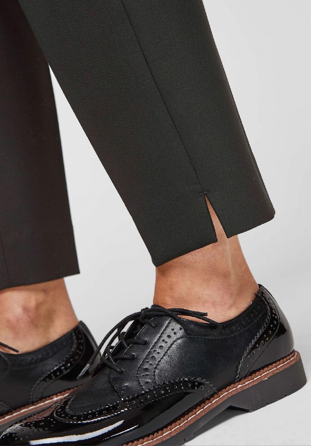 s.Oliver BLACK LABEL Stoffhose 7/8-Länge französische Taschen für Damen Top Angebot