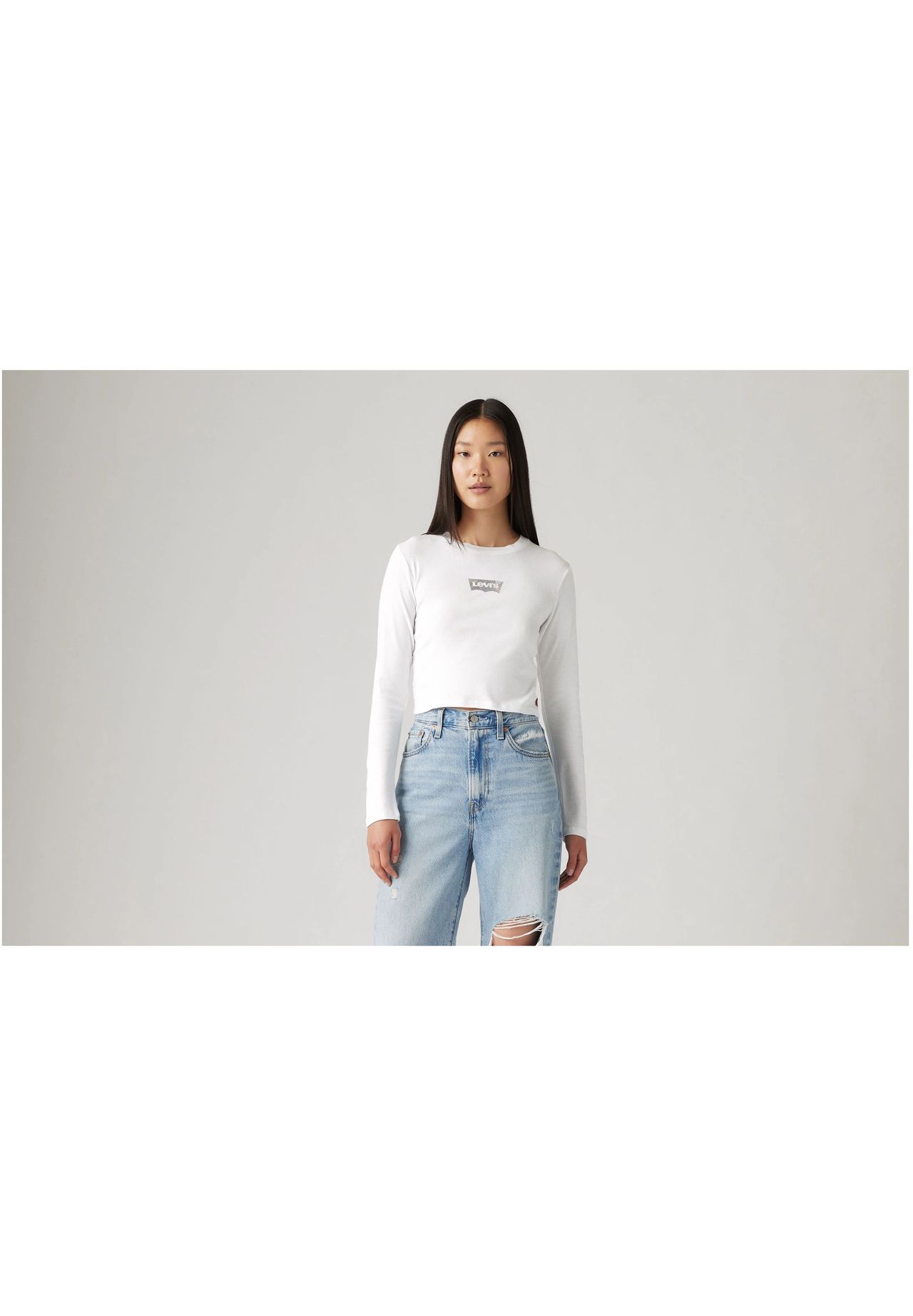 Levi's® Langarmshirt Baumwolle für Damen Sonderangebote