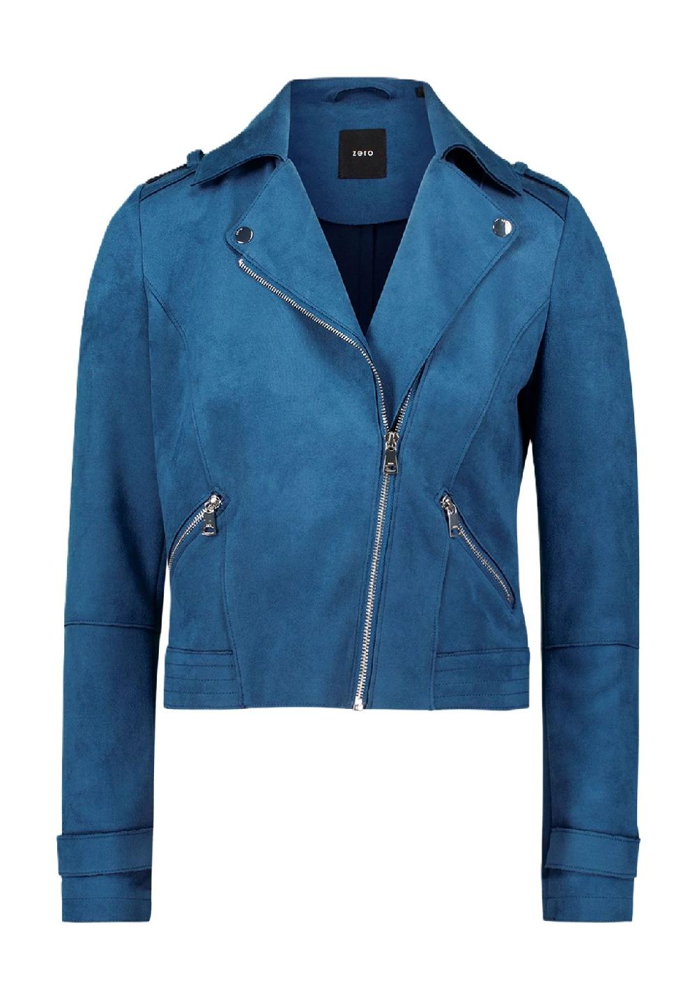 zero Bikerjacke Reißverschlusstaschen für Damen Nur noch ein Tag übrig