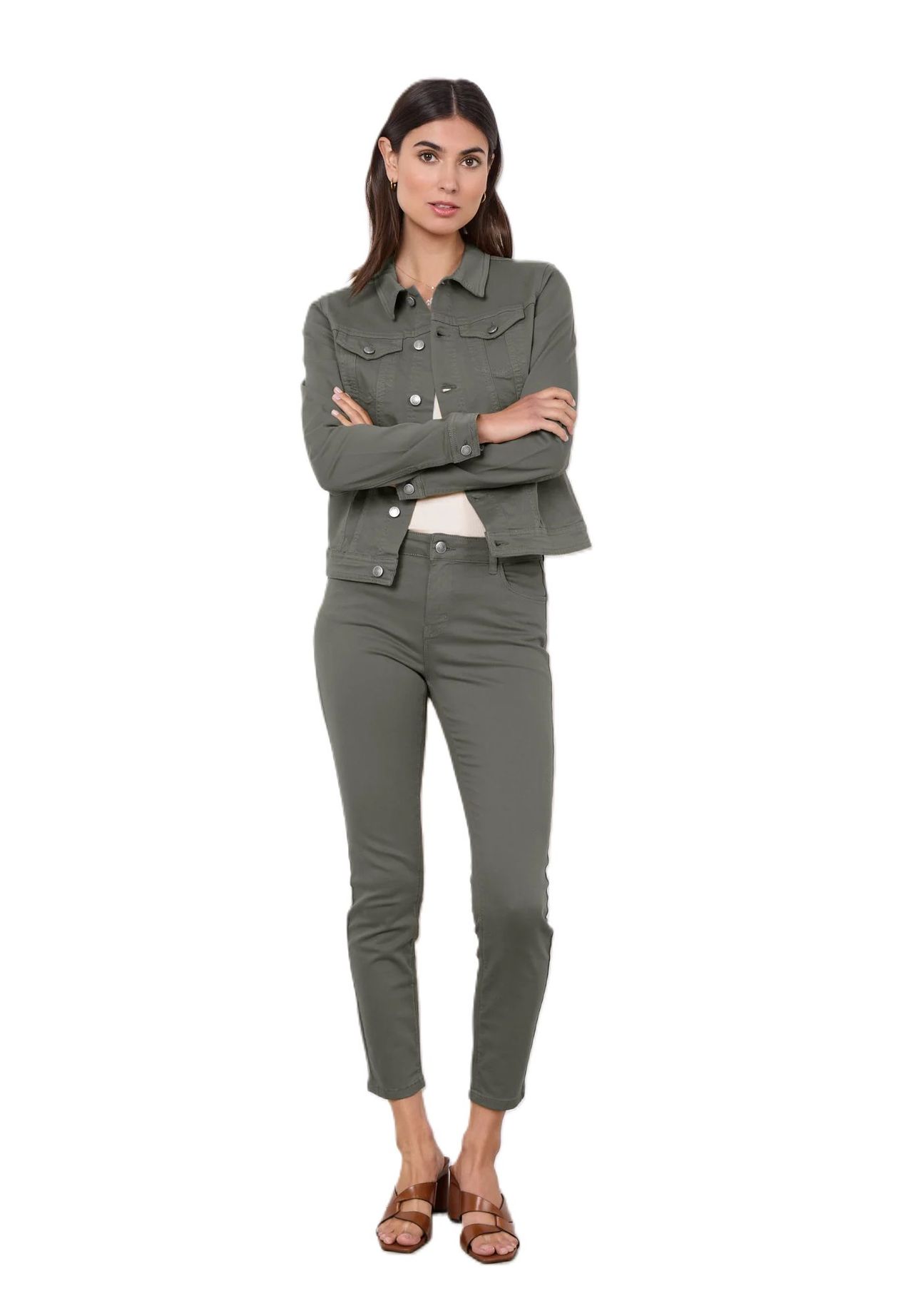 SOYACONCEPT Jeansjacke "SC-Erna 2" Brusttaschen Knopfleiste für Damen Angebote