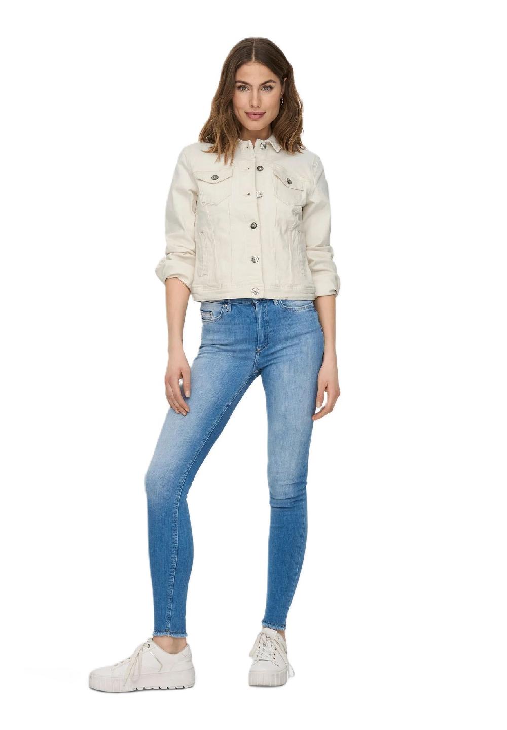 ONLY® Jeansjacke Klappkragen für Damen Fabrik Onlineshop
