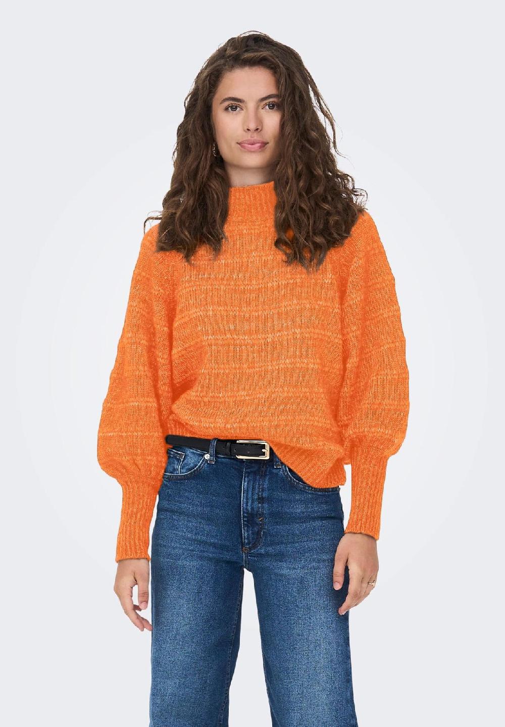 ONLY® Strickpullover "Celina" Stehkragen für Damen Sonderangebot