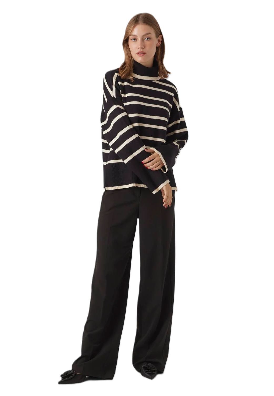 VERO MODA® Pullover Strick Rollkragen für Damen Online Shopping