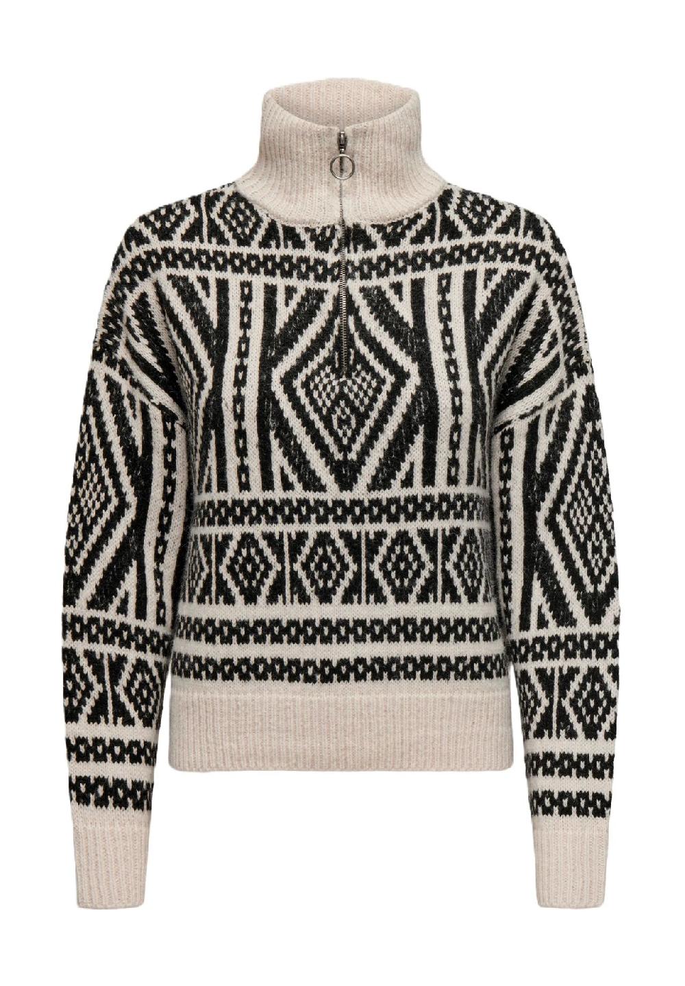 ONLY® Pullover "Felici" Troyer für Damen Neueste Mode