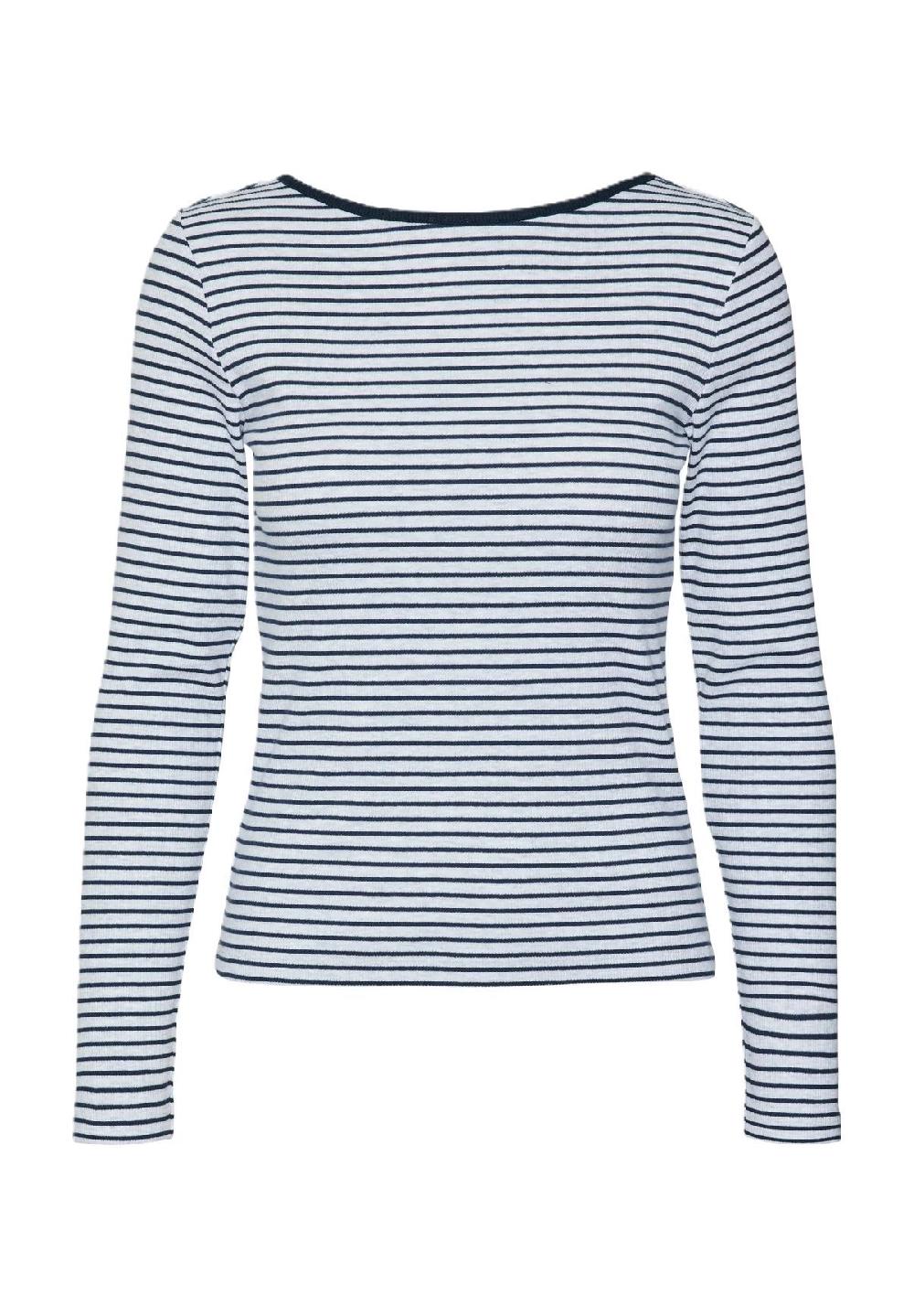 VERO MODA® Langarmshirt "Chloe" U-Ausschnitt für Damen Exklusive Angebote