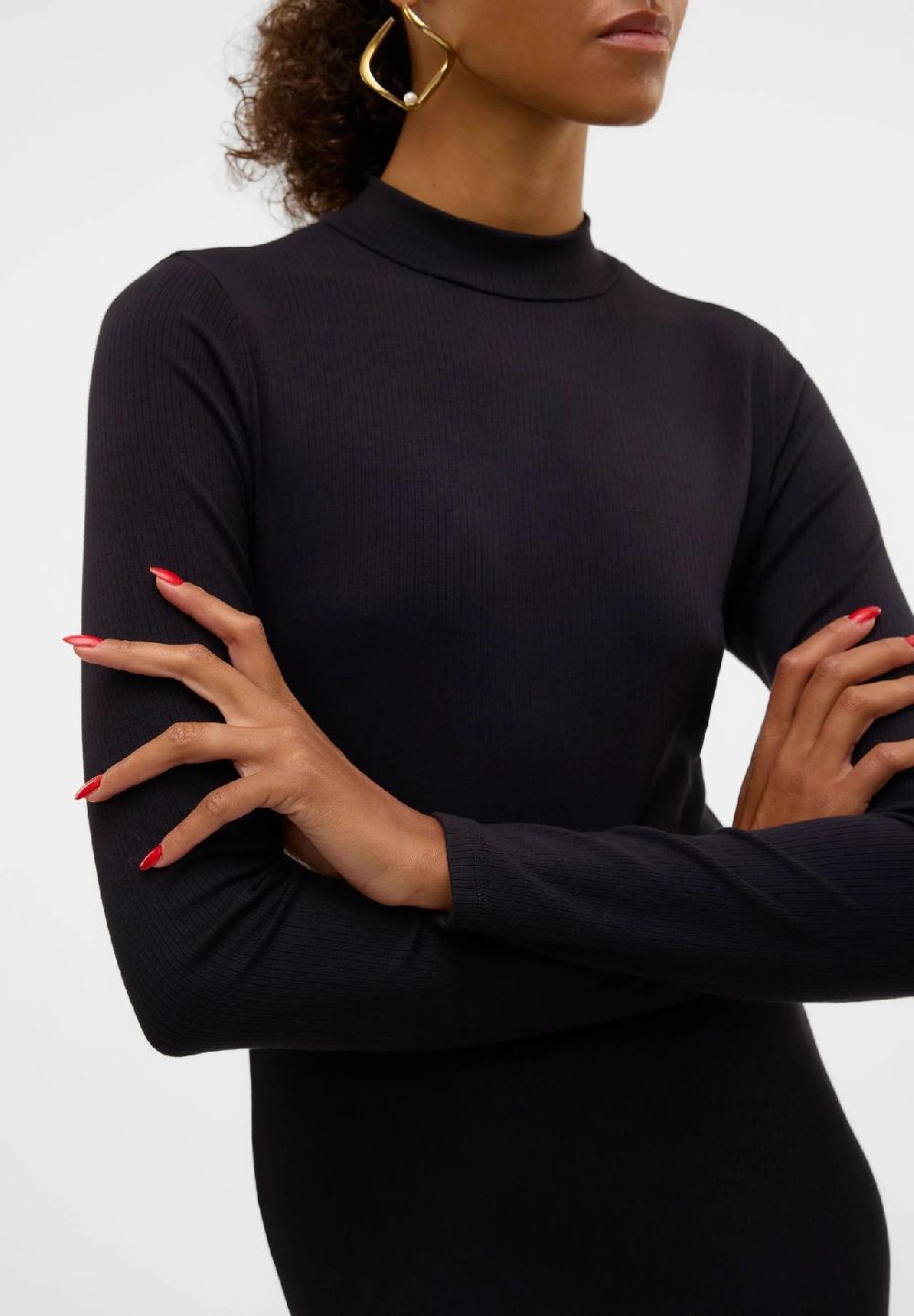 VERO MODA® Shirtkleid Stehkragen für Damen Neuheiten