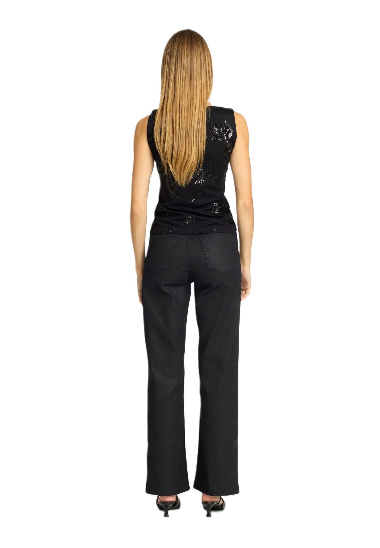 SELECTED FEMME Jeanshose High Waist Five-Pocket für Damen Super Sparpreis