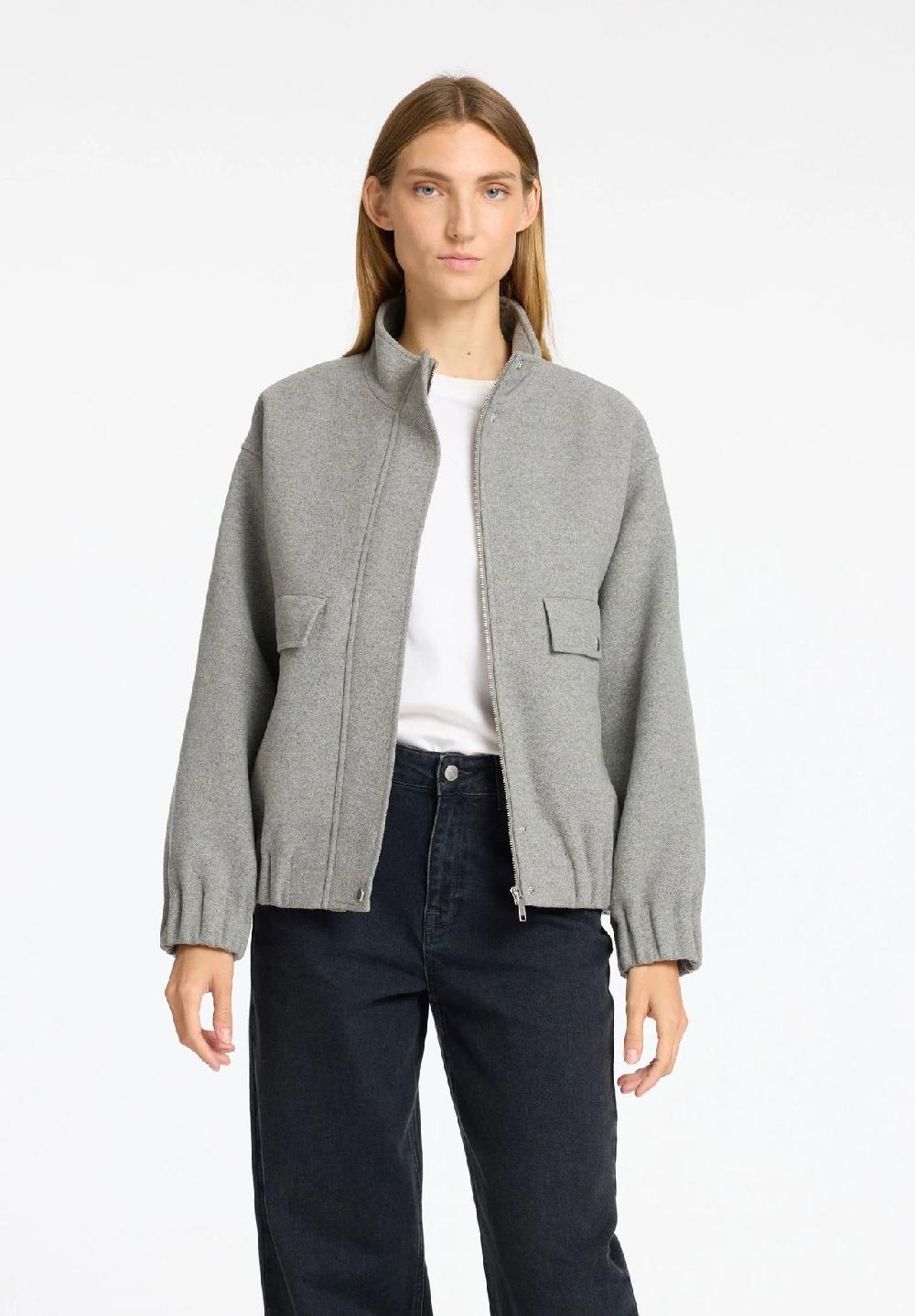 SELECTED FEMME Blouson Stehkragen Raglan-Ärmel für Damen Begrenzte Freigabe