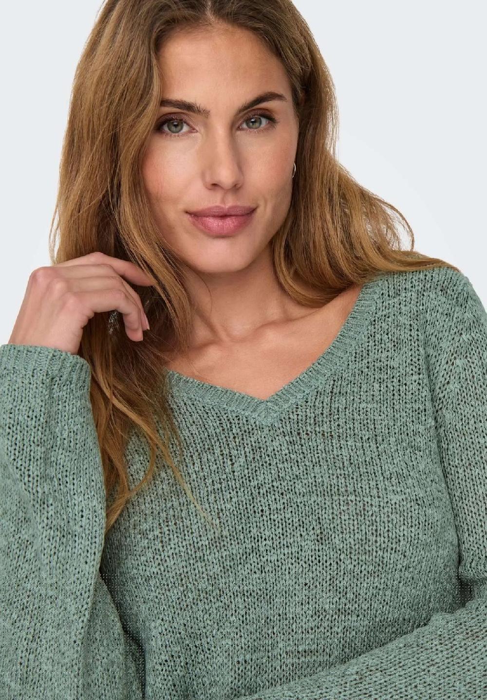 ONLY® Strickpullover V-Ausschnitt für Damen JETZT KAUFEN