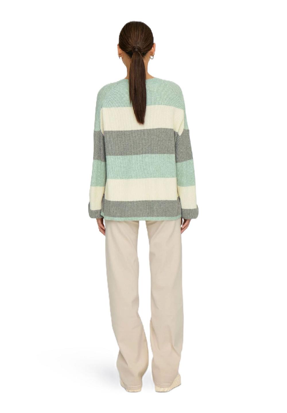 ONLY® Pullover Streifen Ballonärmel für Damen Neueste Stile
