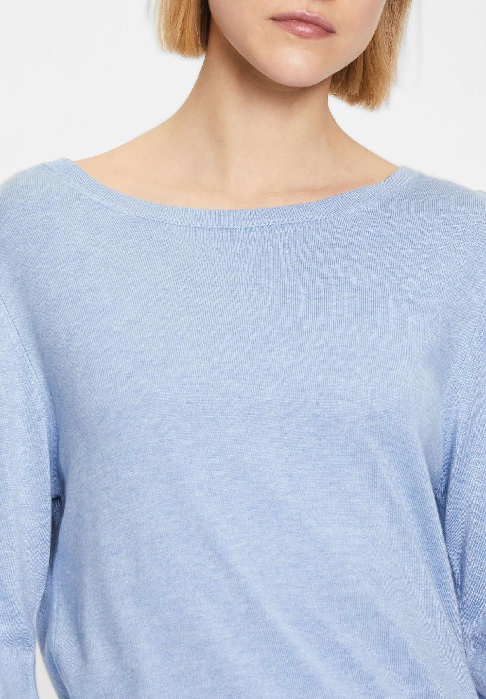 GALERIA essentials Pullover "Elea" U-Boot-Ausschnitt Rippbündchen für Damen Letzter Tag