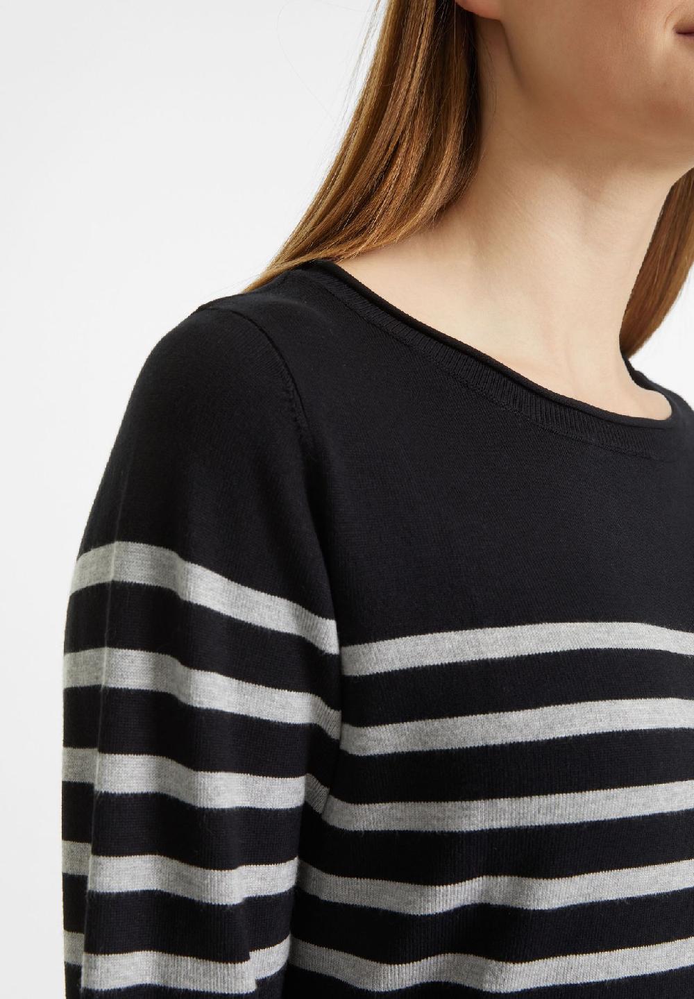 GALERIA essentials Pullover Rippbündchen Langarm Streifen für Damen Zeitbegrenzte Promotion