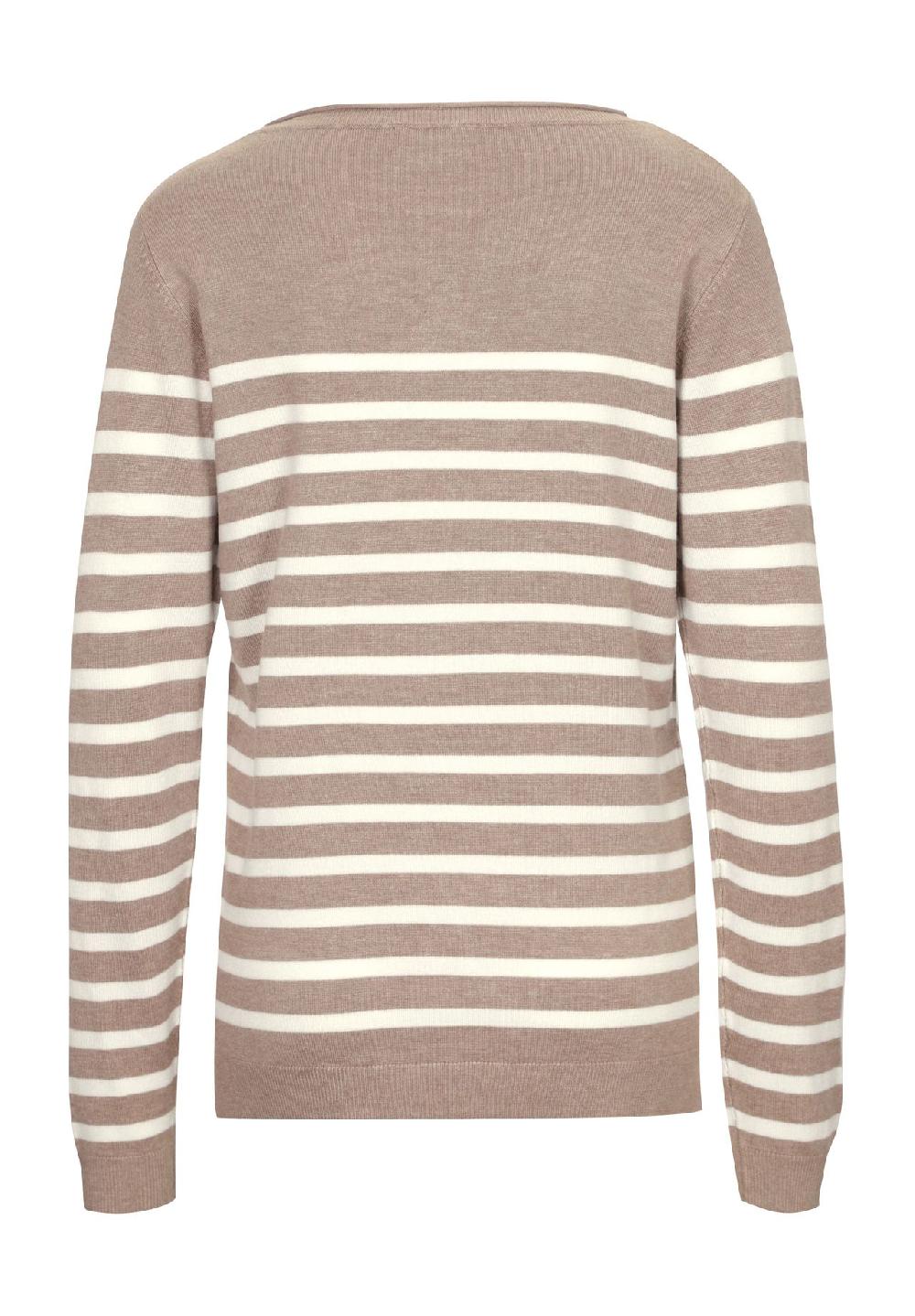 GALERIA essentials Pullover Rundhalsausschnitt Langarm Streifen für Damen Bis zu 50% Rabatt