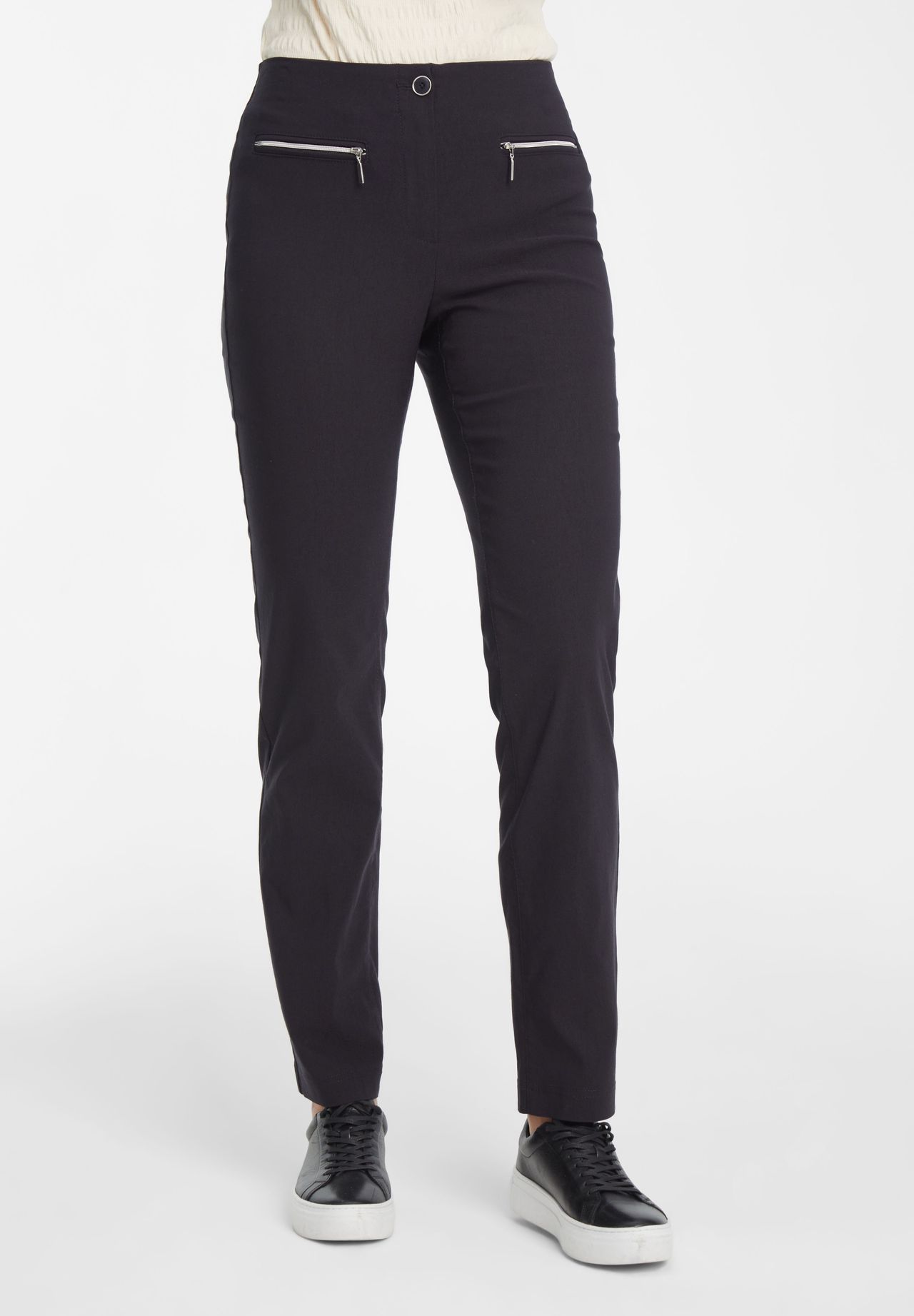 adagio Stoffhose Uni-Design für Damen Bis zu 60% Rabatt