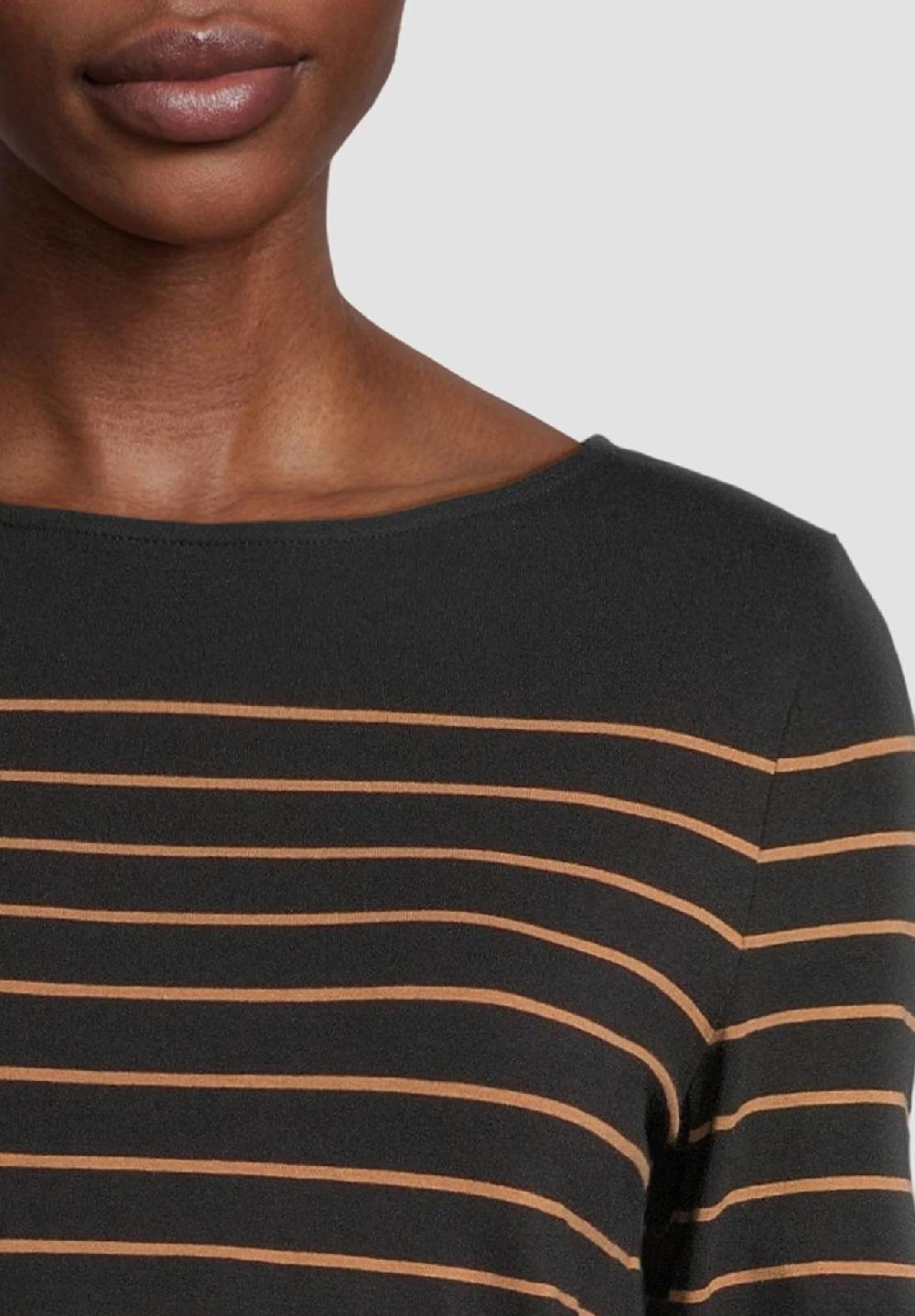 MANGUUN collection Langarmshirt U-Boot-Ausschnitt für Damen Clearance-Verkauf