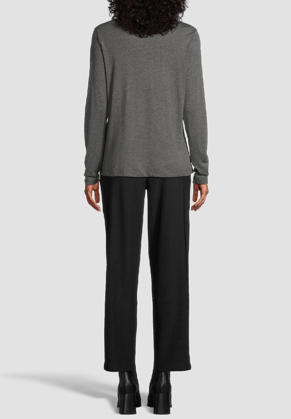 MANGUUN collection Langarmshirt Stehkragen für Damen Fabrikladen