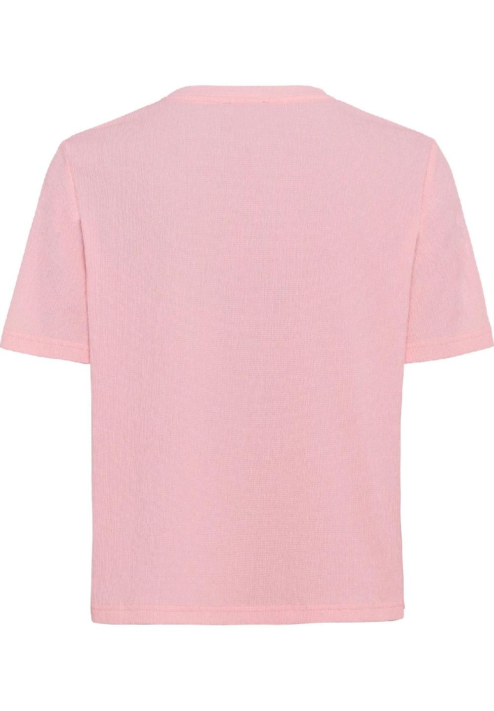 MANGUUN collection Shirt Rundhals-Ausschnitt strukturierte Optik für Damen zollfrei