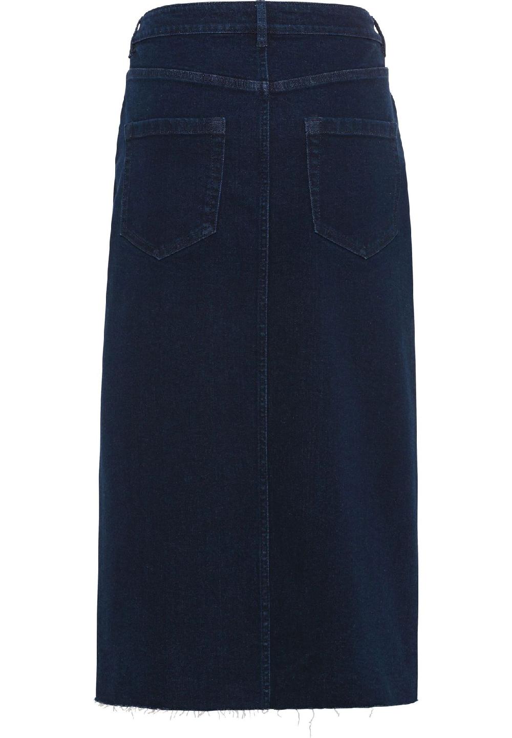 MANGUUN Jeansrock Five-Pocket Schlitz für Damen Auslauf
