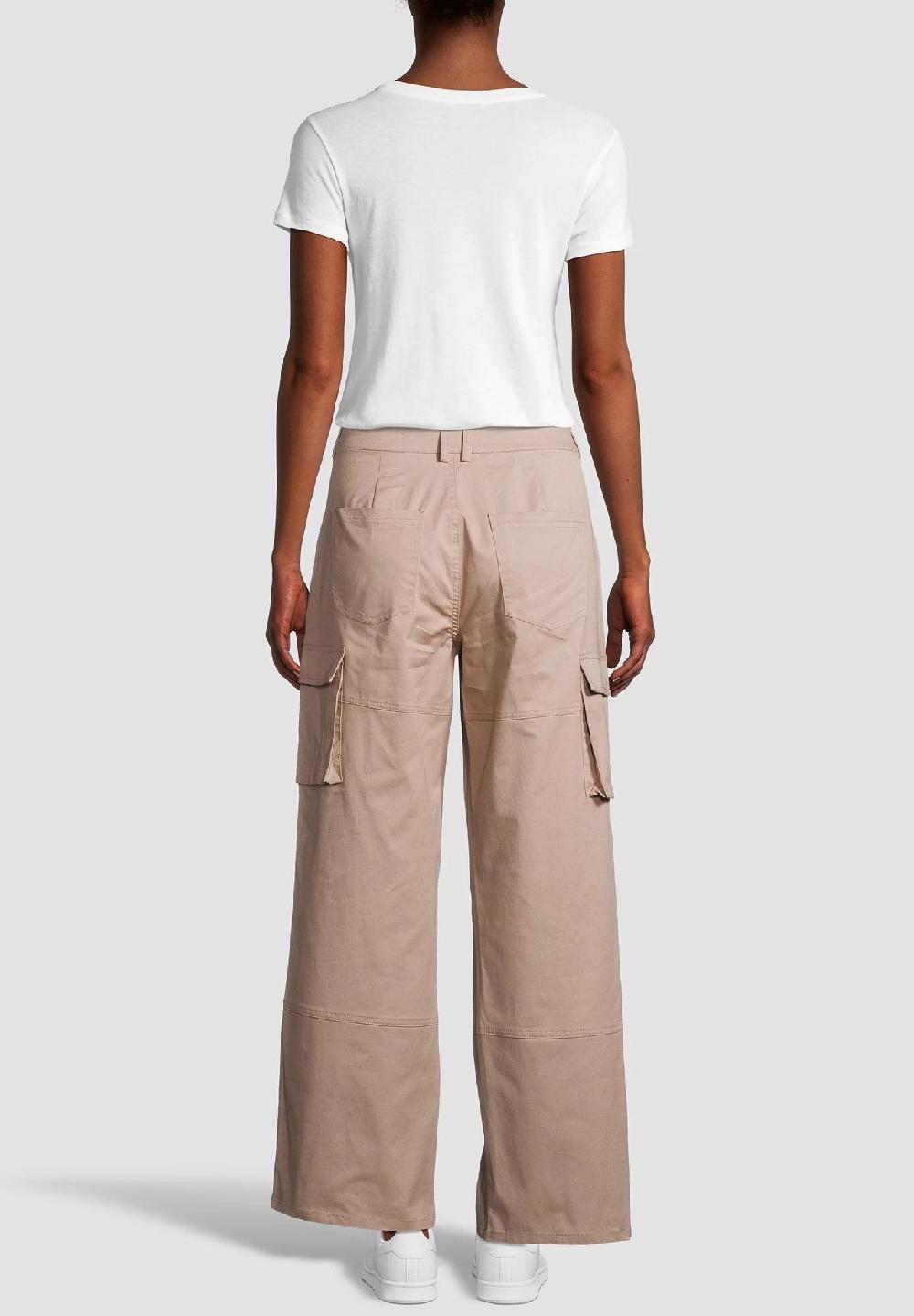MANGUUN Cargohose Baumwolle-Stretch knöchellang für Damen Angebote