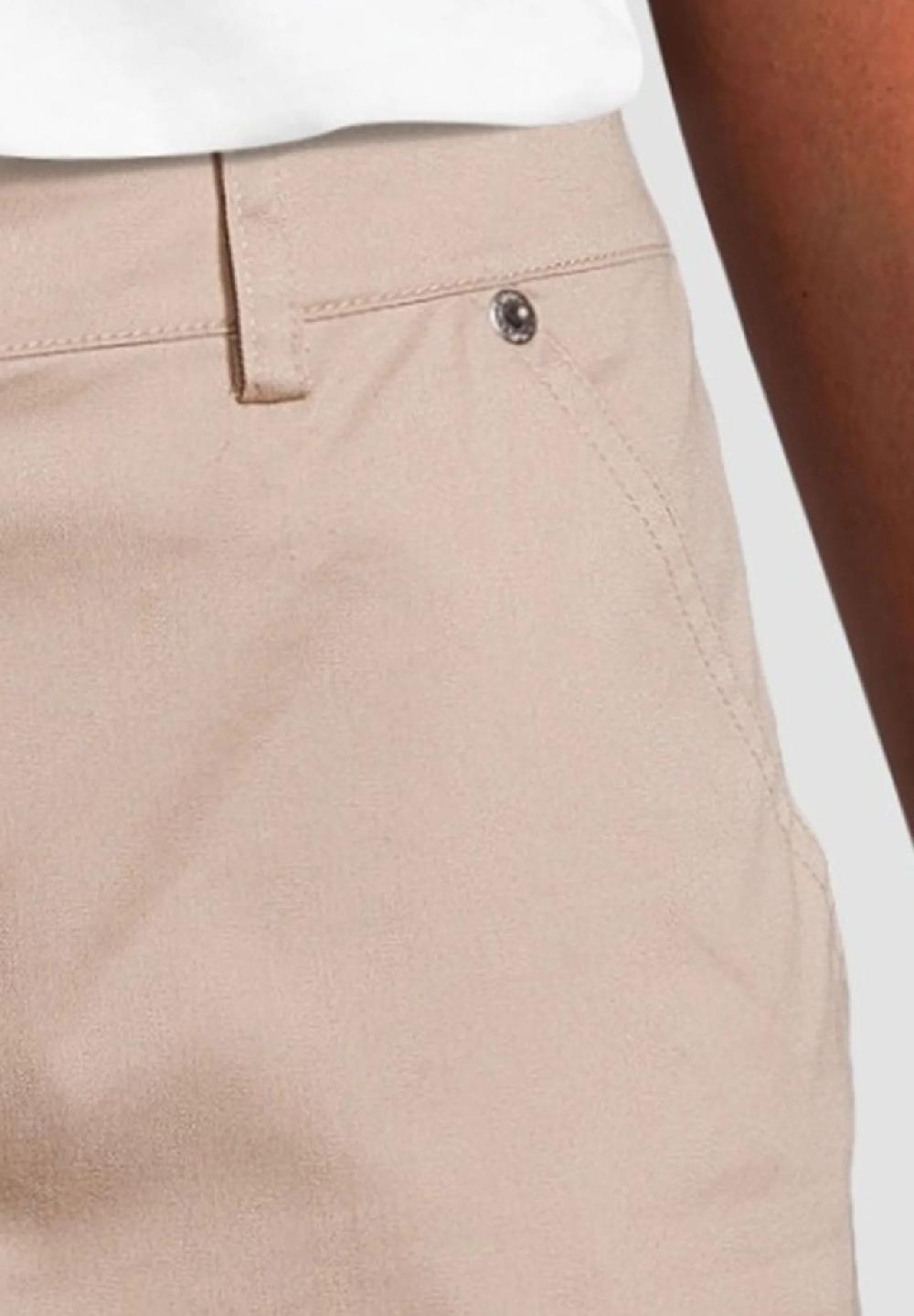 MANGUUN Cargohose Baumwolle-Stretch knöchellang für Damen Angebote