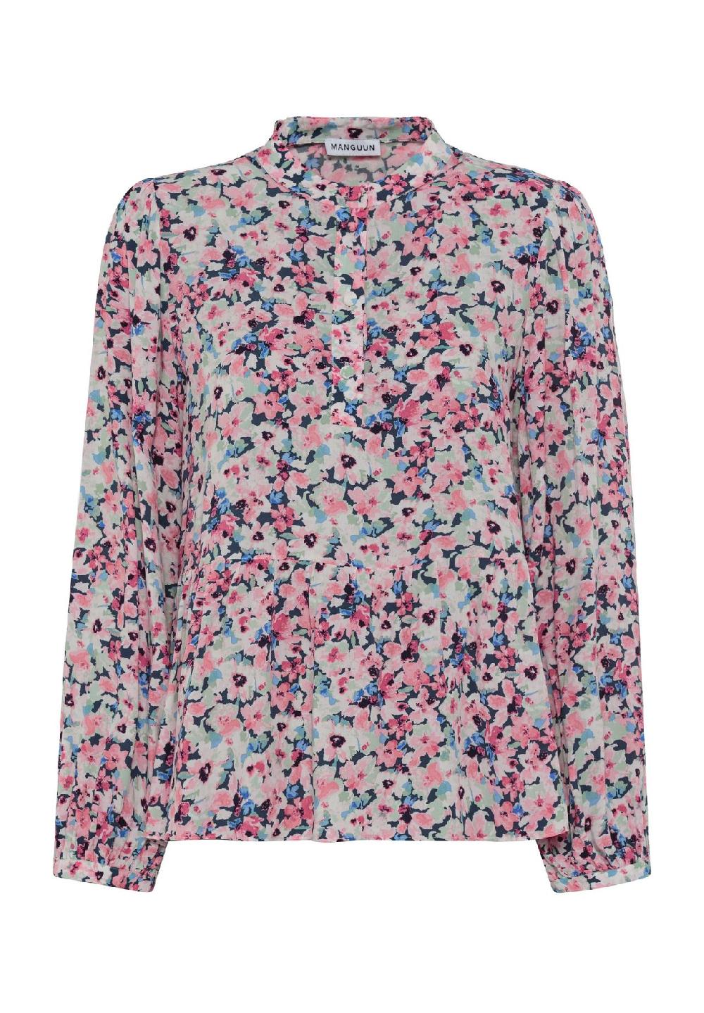 MANGUUN Hemdbluse Langarm für Damen Hotsell