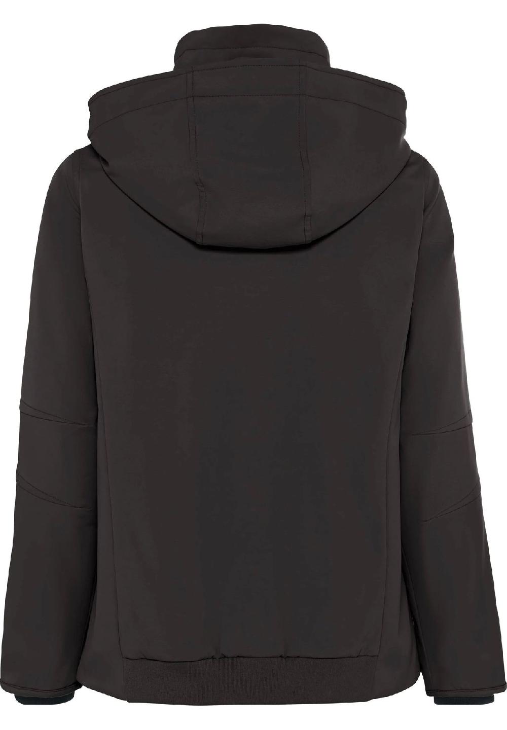 MANGUUN Übergangsjacke Kapuze Reißverschlusstaschen für Damen Schlussverkauf