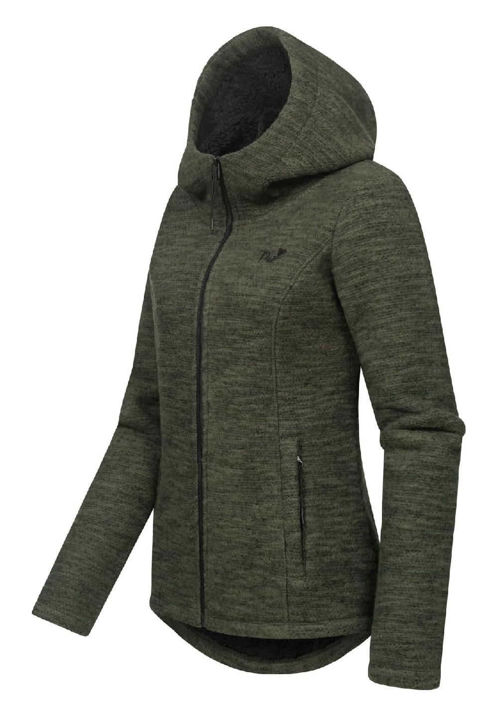 ragwear™ Kapuzenstrickjacke Lyshka Melange Vatertagsangebot