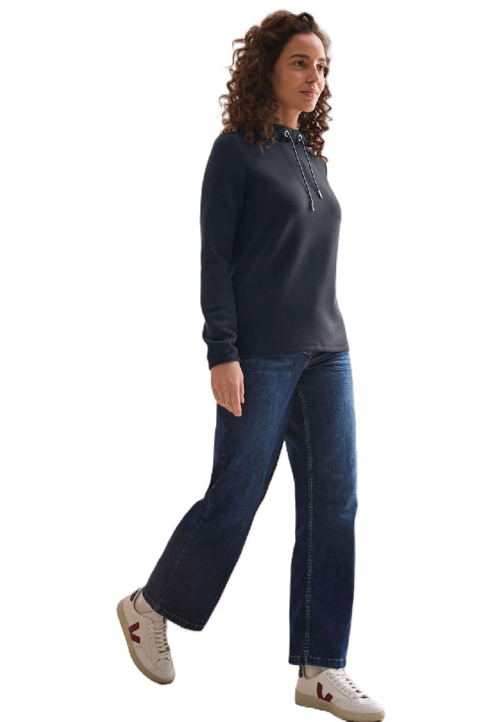 CECIL Sweatshirt Tunnelzug für Damen Kostenloser Versand international