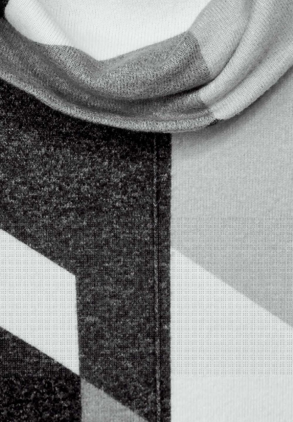 CECIL Langarmshirt grafisch Schlauchkragen für Damen Fabrikverkauf