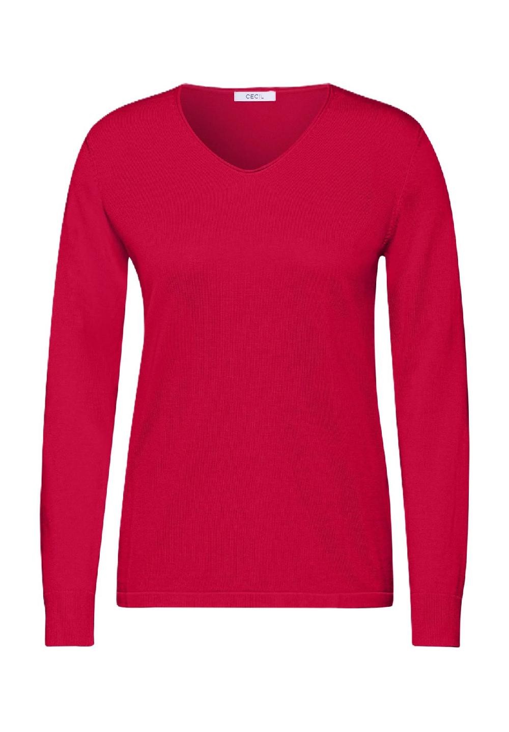 CECIL Pullover V-Ausschnitt für Damen Neueste Mode