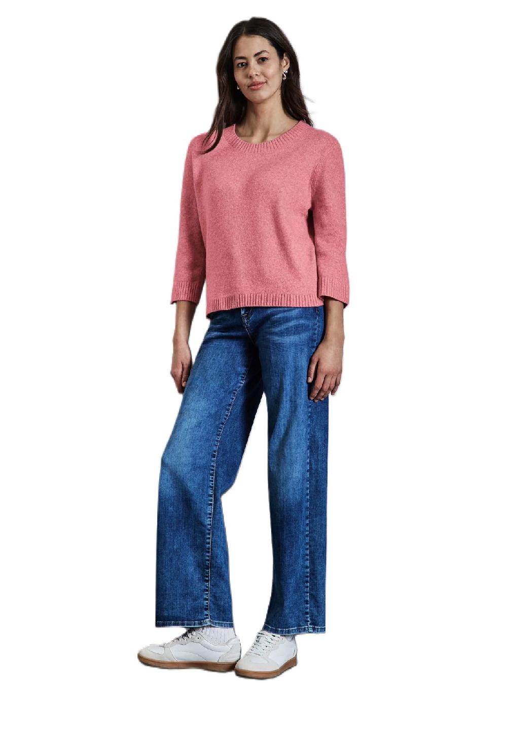 Street One Strickpullover 3/4-Arm für Damen Nur noch ein Tag übrig