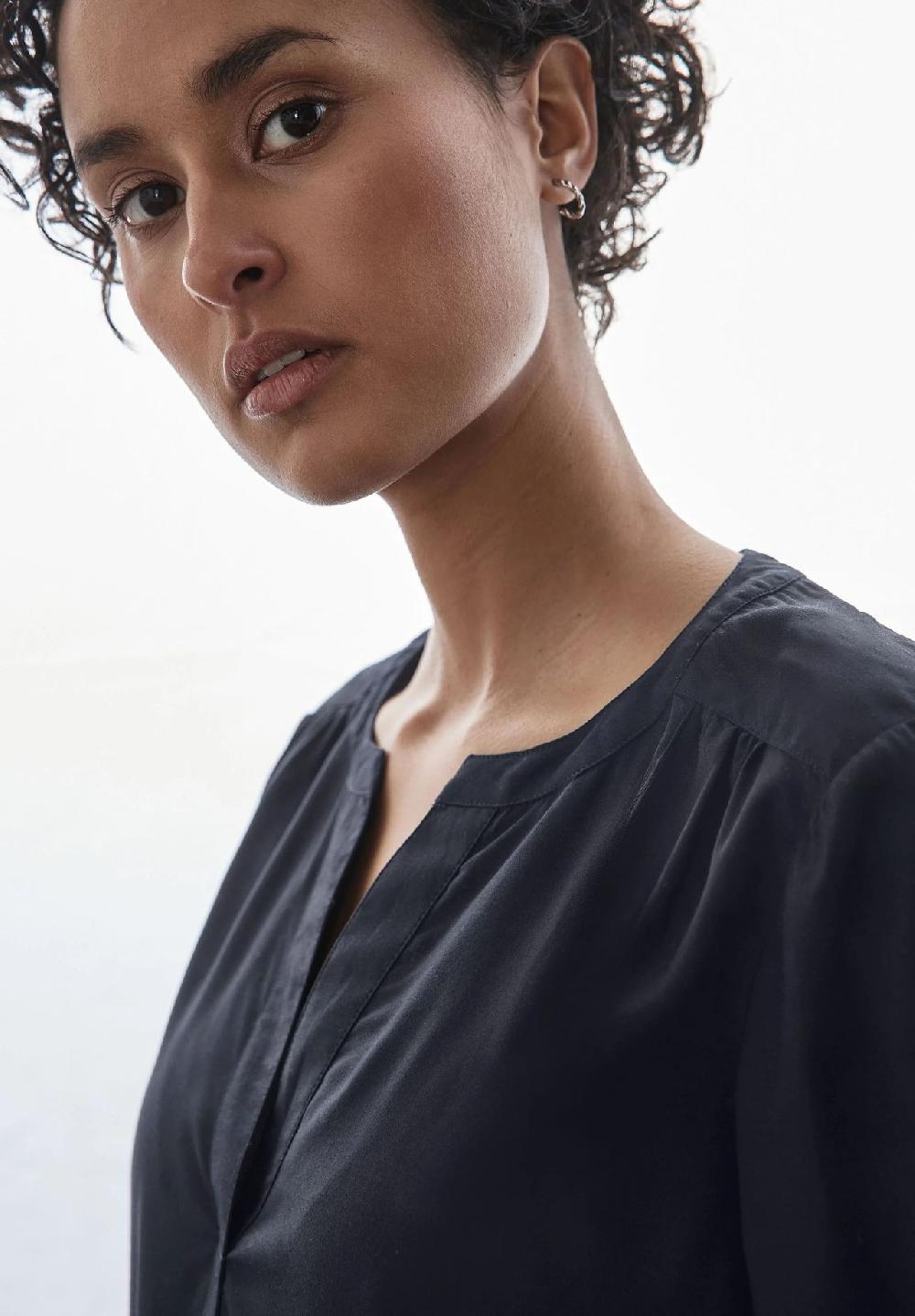 Street One Shirtbluse Split-Neck für Damen Begrenzt auf 3 Tage