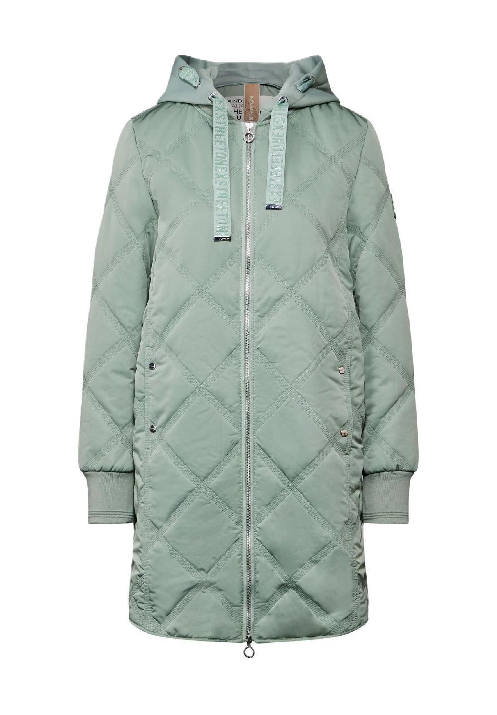Street One Steppjacke "DiamondQu" Zweiwegereißverschluss für Damen Black Friday Preise
